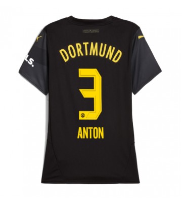 Borussia Dortmund Waldemar Anton #3 Bortatröja Dam 2024-25 Kortärmad